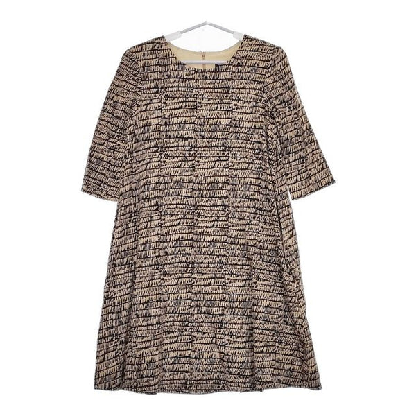 marimekko Aadi Benu Bono ベヌボノ ワンピース ブラウン ブラック レディース マリメッコ【中古】5-0419M∞