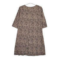 marimekko Aadi Benu Bono ベヌボノ ワンピース ブラウン ブラック レディース マリメッコ【中古】5-0419M∞
