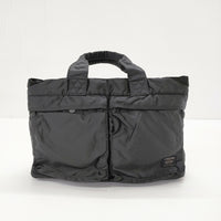 PORTER TANKER タンカー トートバッグ ブラック メンズ ポーター【中古】5-0407G◎