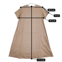 JOURNAL STANDARD relume リネンAラインワンピース ワンピース ピンクベージュ レディース ジャーナルスタンダードレリューム【中古】5-0419S∞