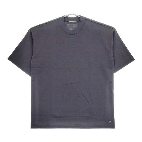 mina perhonen silea abs8271hs 定価17600円 サイズS 半袖Ｔシャツ カットソー ネイビー レディース ミナペルホネン【中古】5-0521S∞