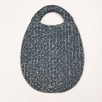 mina perhonen winter travel エッグバッグ aaa9483 定価13200円 コットンリネン トートバッグ グリーン レディース ミナペルホネン【中古】5-0320G◎