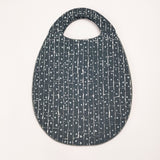 mina perhonen winter travel エッグバッグ aaa9483 定価13200円 コットンリネン トートバッグ グリーン レディース ミナペルホネン【中古】5-0320G◎