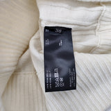 THE RERACS CASHMERE RAGLAN TURTLE NECK PULLOVER KNIT 定価31900円 セーター ニット 24AW アイボリー レディース ザリラクス【中古】4-1214T♪