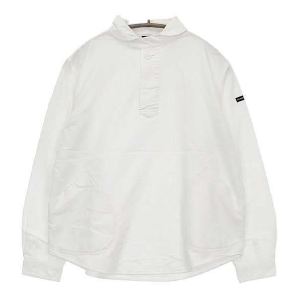 THE SMOCK SHOP プルオーバー コットン オックスフォード 長袖シャツ ホワイト レディース ザ スモックショップ【中古】5-0728M△