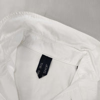 THE SMOCK SHOP プルオーバー コットン オックスフォード 長袖シャツ ホワイト レディース ザ スモックショップ【中古】5-0728M△