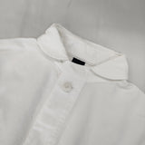 THE SMOCK SHOP プルオーバー コットン オックスフォード 長袖シャツ ホワイト レディース ザ スモックショップ【中古】5-0728M△