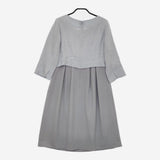 Doux archives ツイード ドレス ワンピース ライトブルー レディース ドゥ・アルシーヴ【中古】5-0201M∞