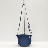 marimekko KERTTU ケルットゥ コットン ショルダーバッグ ネイビー レディース マリメッコ【中古】5-0320G◎
