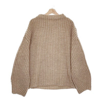 TODAYFUL 11920532 Oversize Braid Knit オーバーサイズブレードニット セーター 22AW ベージュ レディース トゥデイフル【中古】4-1217T♪