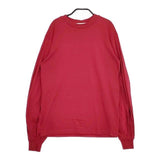 TOGA PULLA/STUDIOUS Silkete jersey L/S 定価20900円 TP22-JK519  長袖Ｔシャツ カットソー ロンＴ レッド レディース トーガプルラ/ステュディオス【中古】5-0203M∞