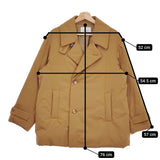 MY PATTED P COAT 中綿入り 定価49500円 223-61403 サイズ1 ピーコート キャメル レディース マイ【中古】4-1217T♪