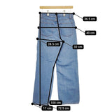 23区 DENIM コットン インディゴ ジーンズ デニムパンツ ライトブルー レディース 23区【中古】5-0201G∞