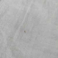 Omas Hande リボンガウン 丸襟ワンピース コットン ガウン コート グレー レディース オーマスヘンデ【中古】5-0402M∞