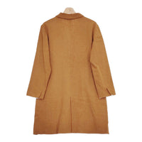 atelier naruse hemp wool coat terra cotta na-04023 サイズF コート ブラウン レディース アトリエナルセ【中古】4-1217T♪