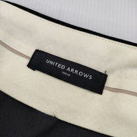 UNITED ARROWS スリム スラックス 1514-202-3826 パンツ ブラック レディース ユナイテッドアローズ【中古】5-0402M∞