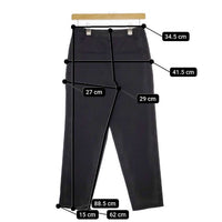 UNITED ARROWS スリム スラックス 1514-202-3826 パンツ ブラック レディース ユナイテッドアローズ【中古】5-0402M∞