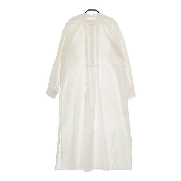 HYKE 新品 SMOCK DRESS プルオーバーワンピース 212-16117 008 定価41800円 ワンピース 21SS オフホワイト レディース ハイク【中古】5-0409M∞