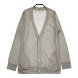 UNITED ARROWS リネン 麻 1515-699-0708 カーディガン グレー レディース ユナイテッドアローズ【中古】5-0402M∞