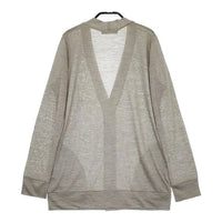 UNITED ARROWS リネン 麻 1515-699-0708 カーディガン グレー レディース ユナイテッドアローズ【中古】5-0402M∞