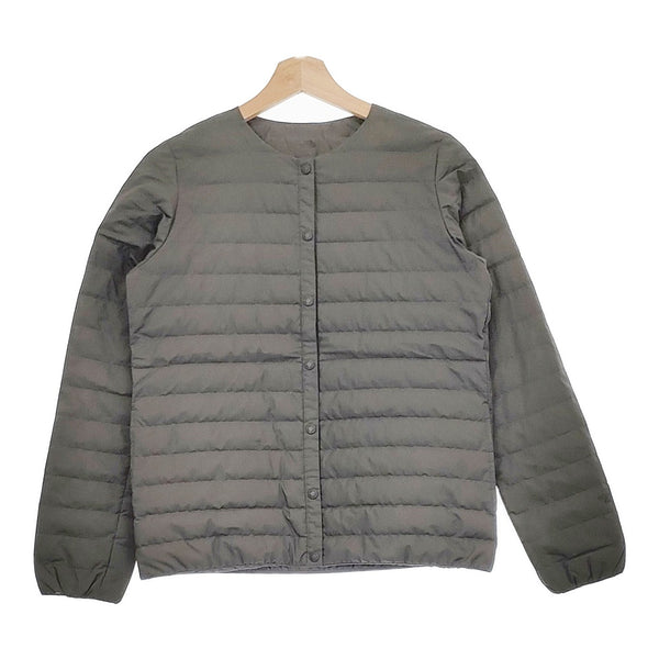 THE NORTH FACE W'S Zepher Shell Cardigan NDW91551 サイズM ダウンジャケット チャコールグレー レディース ザノースフェイス【中古】4-1217T♪