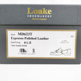 R&D.M.Co- Loake別注 ローファー espresso polish leather エスプレッソポリッシュレザー サイズ4.5 MD623T ローファー ブラウン レディース オールドマンズテーラー【中古】5-0109G◎