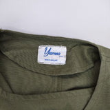 Yarmo WIDE WRAP COAT ワイドラップコート定価37400円 イギリス製 YAR-22SS CO24 コート 22SS カーキ レディース ヤーモ【中古】5-0409M∞