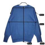 nagonstans カシミヤ混 470DS870-7020 セーター ニット ブルー レディース ナゴンスタンス【中古】5-0402M∞