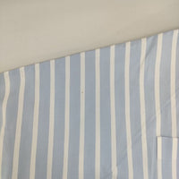 JIL SANDER NAVY イタリア製 コットン 34 ロングシャツ 半袖 ストライプ プルオーバー ワンピース ブルー ホワイト レディース ジルサンダーネイビー【中古】5-0702S∞