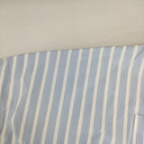 JIL SANDER NAVY イタリア製 コットン 34 ロングシャツ 半袖 ストライプ プルオーバー ワンピース ブルー ホワイト レディース ジルサンダーネイビー【中古】5-0702S∞