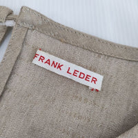 FRANK LEDER リネン ワンピース ベージュ レディース フランクリーダー【中古】5-0402M∞