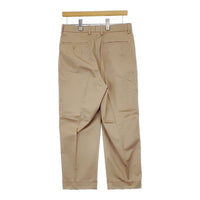 Scye 未使用 San Joaquin Cotton Chino Pleated Trousers サンホアキン 定価28600円 5220-83548 チノパンツ ベージュ レディース サイ【中古】5-0204G∞