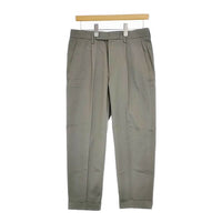 Scye 5216-83515 San Joaquin Cotton Chino 2Pleated Trousers サンホアキン チノパンツ グレー レディース サイ【中古】5-0204G∞