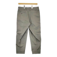 Scye 5216-83515 San Joaquin Cotton Chino 2Pleated Trousers サンホアキン チノパンツ グレー レディース サイ【中古】5-0204G∞