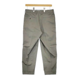 Scye 5216-83515 San Joaquin Cotton Chino 2Pleated Trousers サンホアキン チノパンツ グレー レディース サイ【中古】5-0204G∞