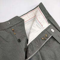 Scye 5216-83515 San Joaquin Cotton Chino 2Pleated Trousers サンホアキン チノパンツ グレー レディース サイ【中古】5-0204G∞