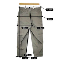 Scye 5216-83515 San Joaquin Cotton Chino 2Pleated Trousers サンホアキン チノパンツ グレー レディース サイ【中古】5-0204G∞