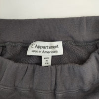 L'Appartement/AMERICANA スウェット ロングスカート グレー レディース アパルトモン/アメリカーナ【中古】5-0322M∞