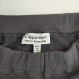 L'Appartement/AMERICANA スウェット ロングスカート グレー レディース アパルトモン/アメリカーナ【中古】5-0322M∞