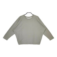 GALERIE VIE コットンシルク ドルマンスリーブカットソー ニットソー カットソー ライトグリーン レディース ギャルリーヴィー【中古】5-0402M∞