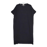 mao made スリット 半袖 Tシャツワンピ ワンピース ブラック レディース マオメイド【中古】5-0521S∞