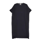 mao made スリット 半袖 Tシャツワンピ ワンピース ブラック レディース マオメイド【中古】5-0521S∞