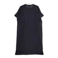 mao made スリット 半袖 Tシャツワンピ ワンピース ブラック レディース マオメイド【中古】5-0521S∞