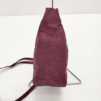 HEALTHY BACK BAG 新品 AMERI BAG ポーチ テクスチャードナイロンバッグレット ショルダーバッグ パープル レディース ヘルシーバックバッグ【中古】5-0707G◎