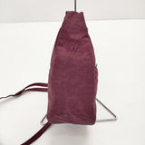 HEALTHY BACK BAG 新品 AMERI BAG ポーチ テクスチャードナイロンバッグレット ショルダーバッグ パープル レディース ヘルシーバックバッグ【中古】5-0707G◎
