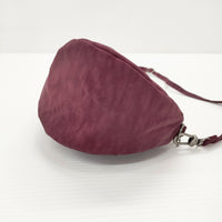 HEALTHY BACK BAG 新品 AMERI BAG ポーチ テクスチャードナイロンバッグレット ショルダーバッグ パープル レディース ヘルシーバックバッグ【中古】5-0707G◎