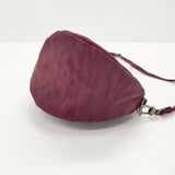 HEALTHY BACK BAG 新品 AMERI BAG ポーチ テクスチャードナイロンバッグレット ショルダーバッグ パープル レディース ヘルシーバックバッグ【中古】5-0707G◎