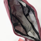 HEALTHY BACK BAG 新品 AMERI BAG ポーチ テクスチャードナイロンバッグレット ショルダーバッグ パープル レディース ヘルシーバックバッグ【中古】5-0707G◎
