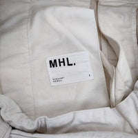 MHL. NATURAL DENIM 595-1140502 デニムパンツ ベージュ キナリ レディース エムエイチエル【中古】5-0204G∞