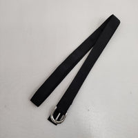 I am I レース切替 半袖ドレス ベルト付き チュール ワンピース ブラック レディース アイアムアイ【中古】5-0521S∞